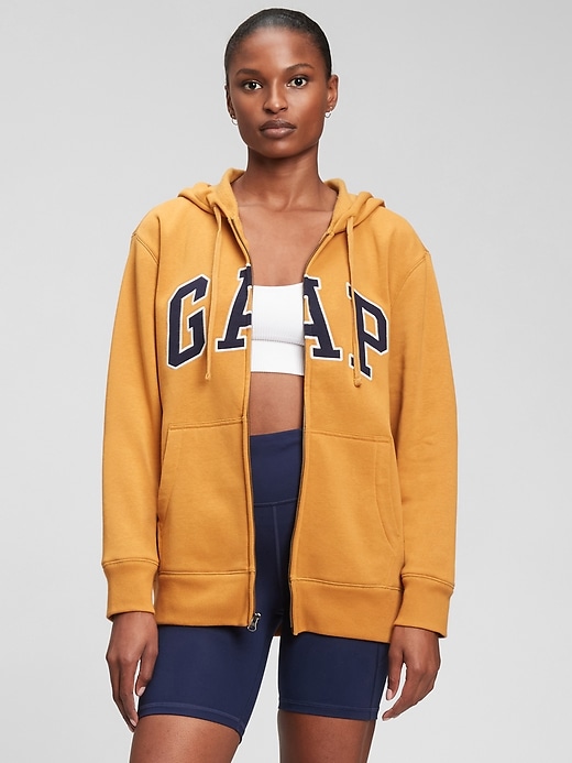 Gap mustard yellow hot sale hoodie