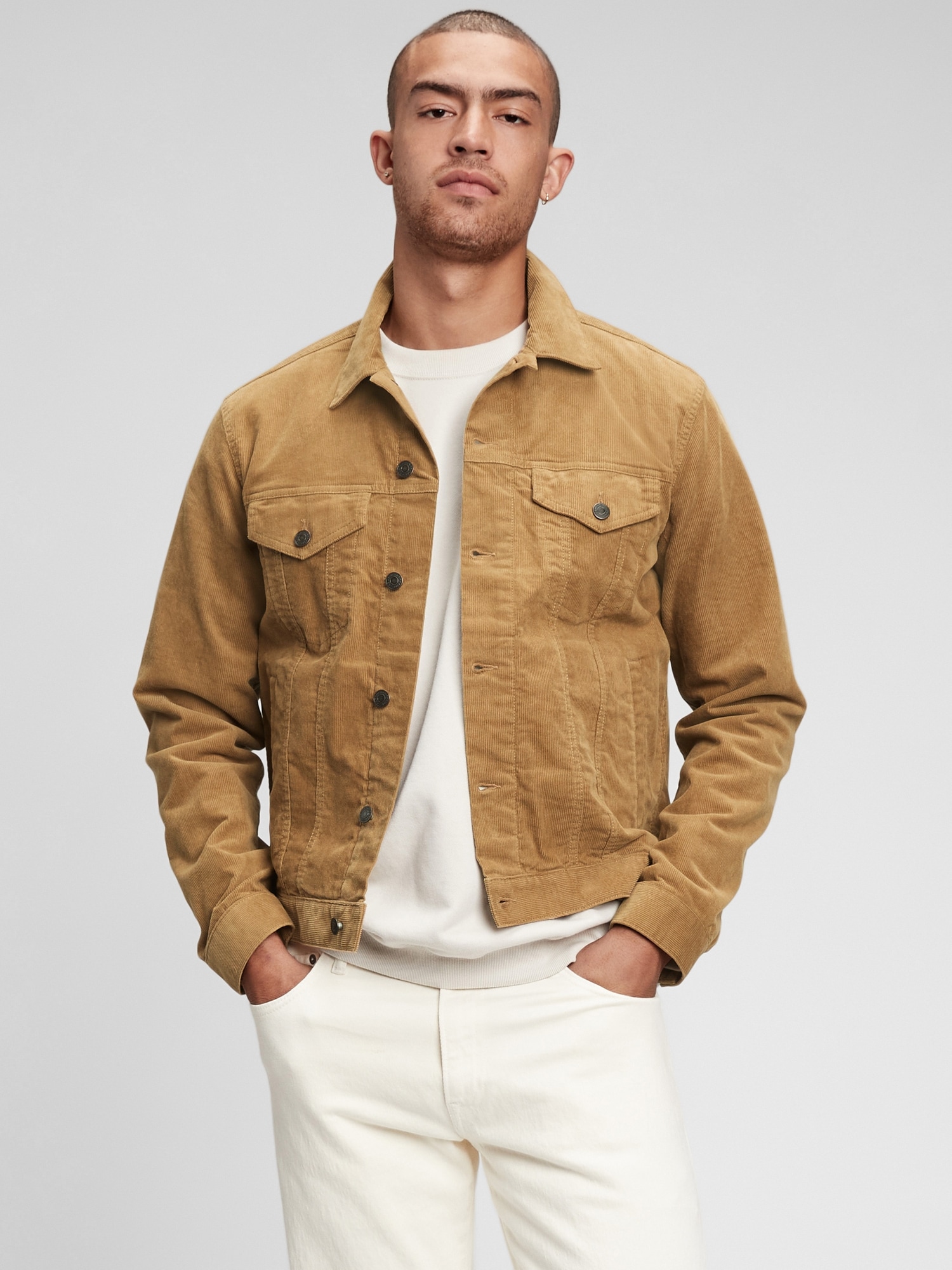 Corduroy jacket clearance gap