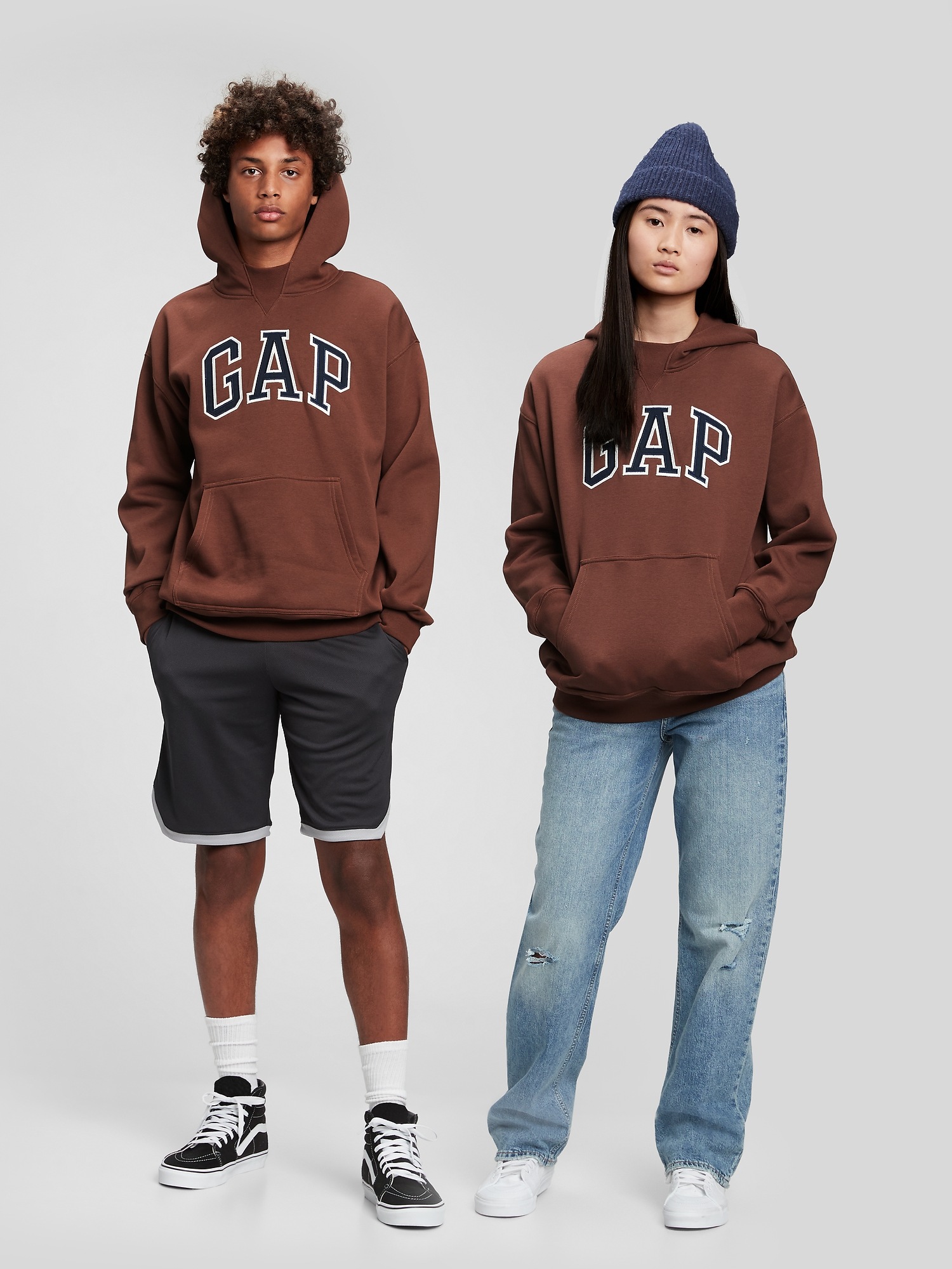 Chandail capuchon logo Gap pour Ado Gap