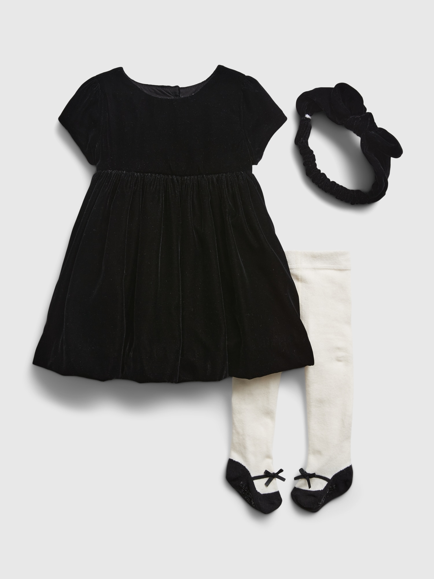 Baby black clearance velvet dress