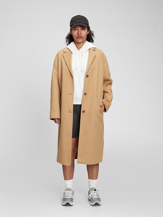 Image number 6 showing, Oversized Wool Coat