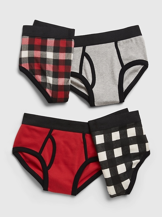 Gap - Kids 100% Organic Cotton Briefs (4-Pack)