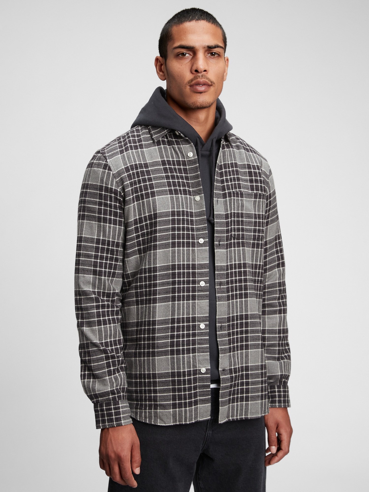 gap flannel jacket