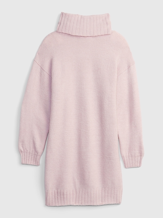 Kids Turtleneck Sweater Dress