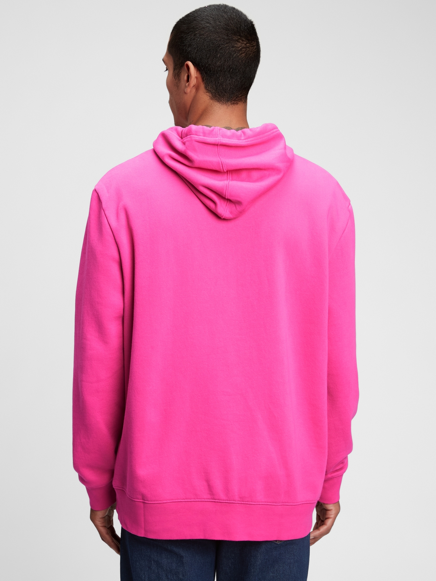 Neon pink mens clearance hoodie