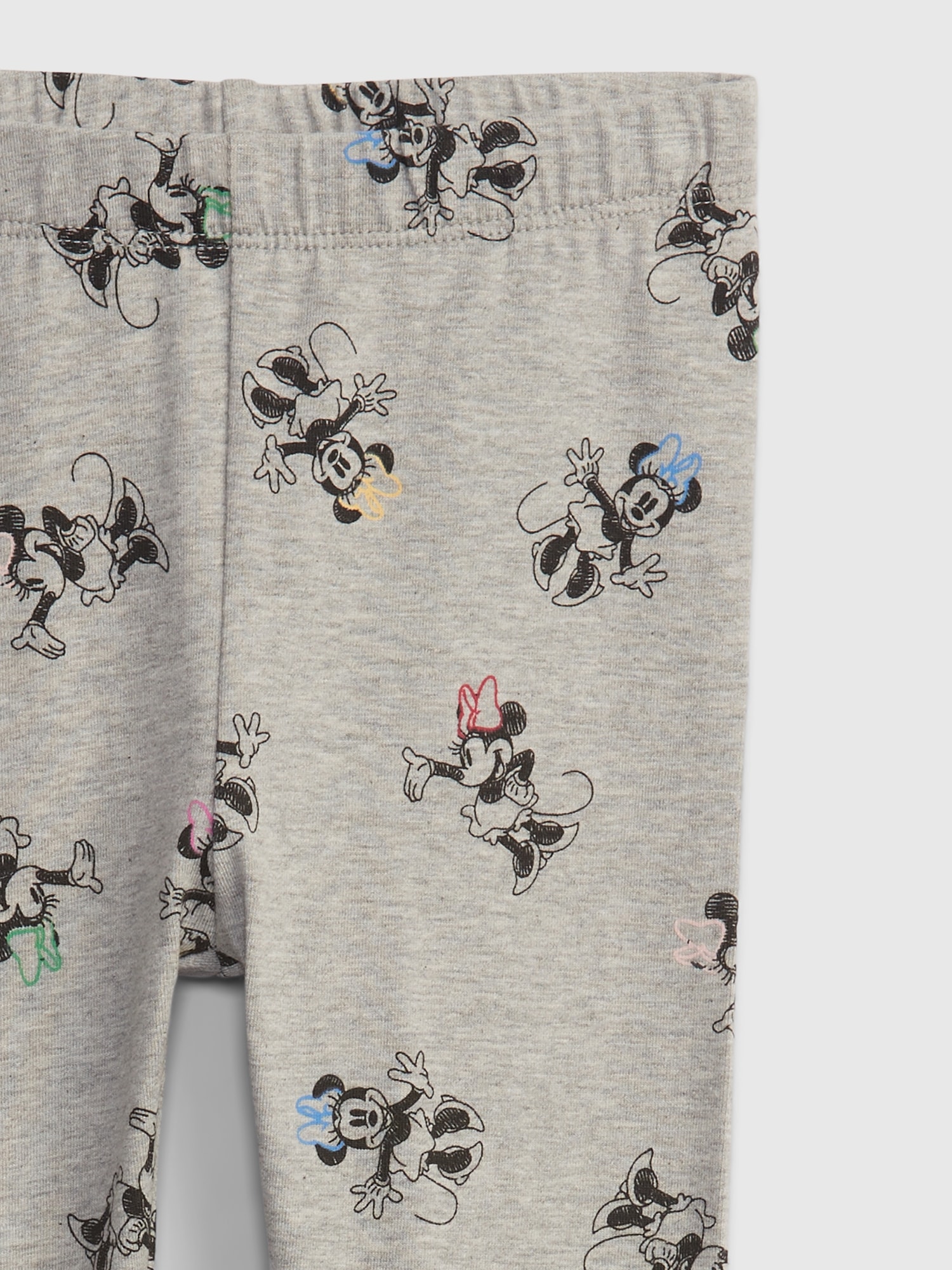 Mickey Mouse Print Cotton Leggings
