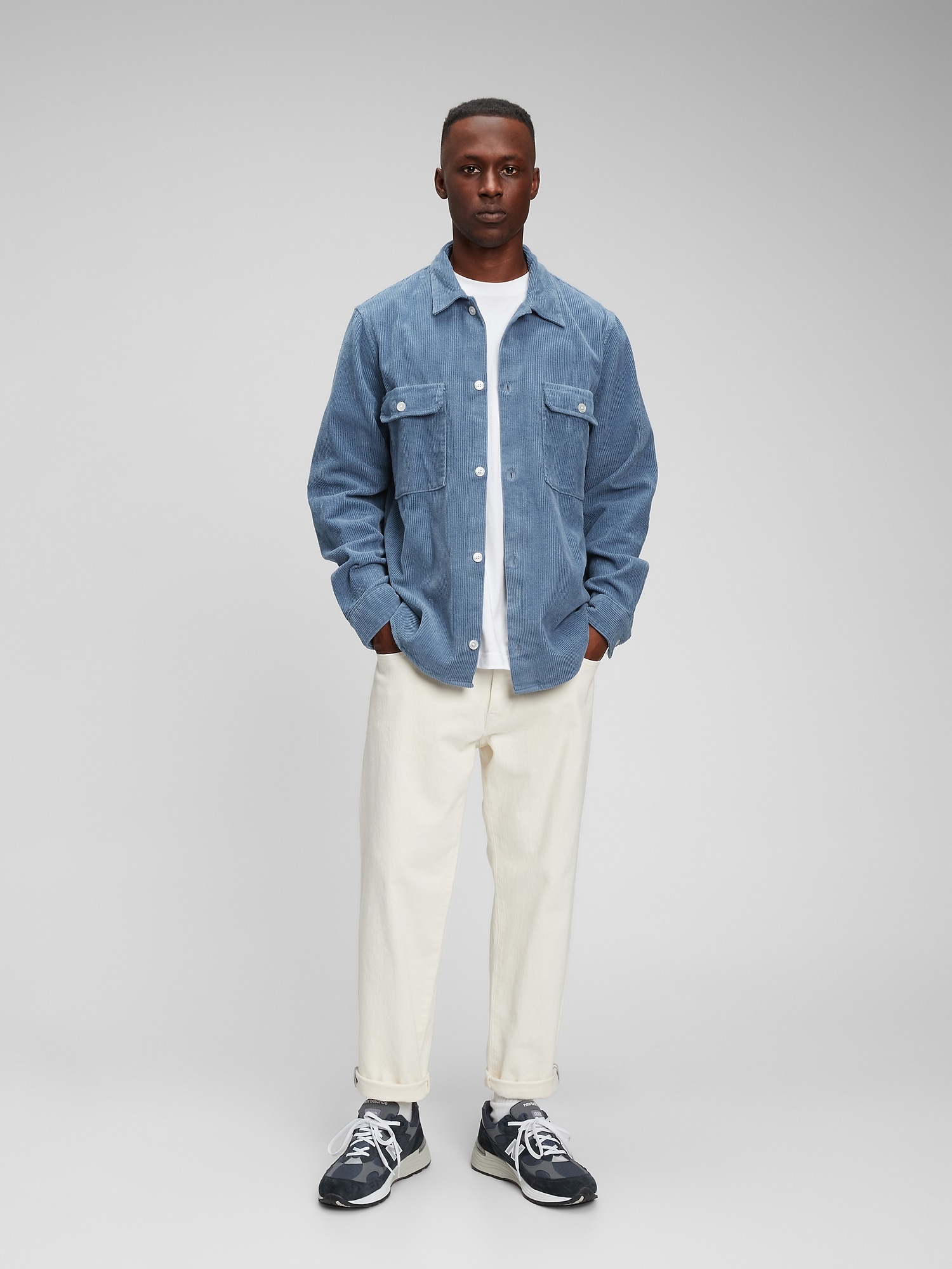 Corduroy Shirt Jacket | Gap