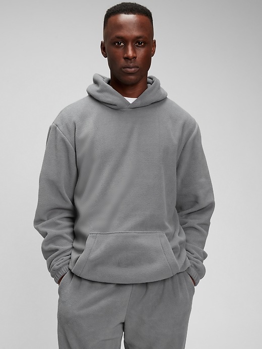 gap microfleece hoodie