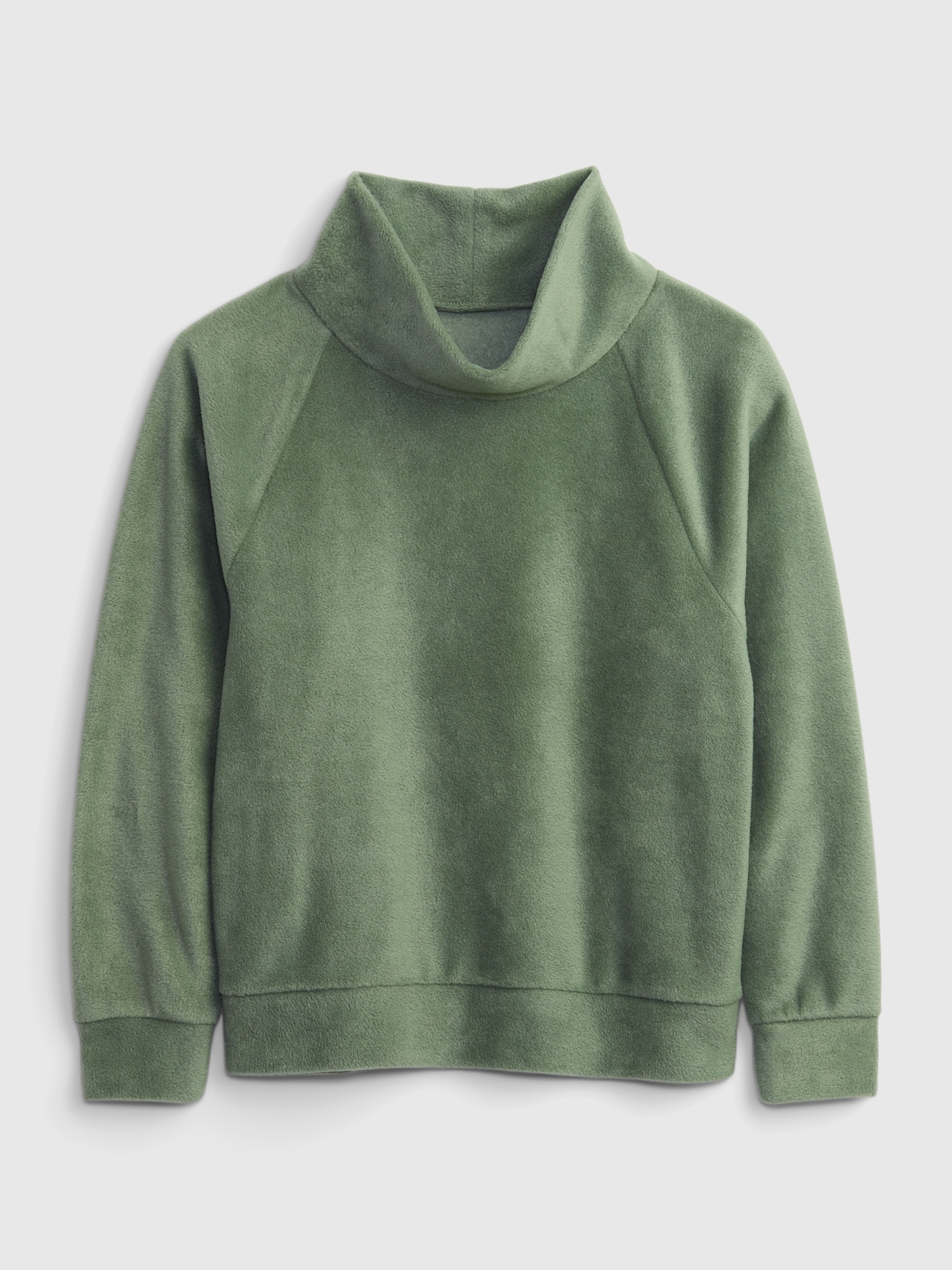 Kids 2025 green turtleneck