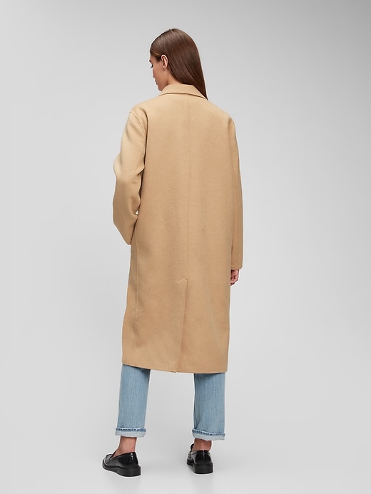 Gap camel wool coat hotsell