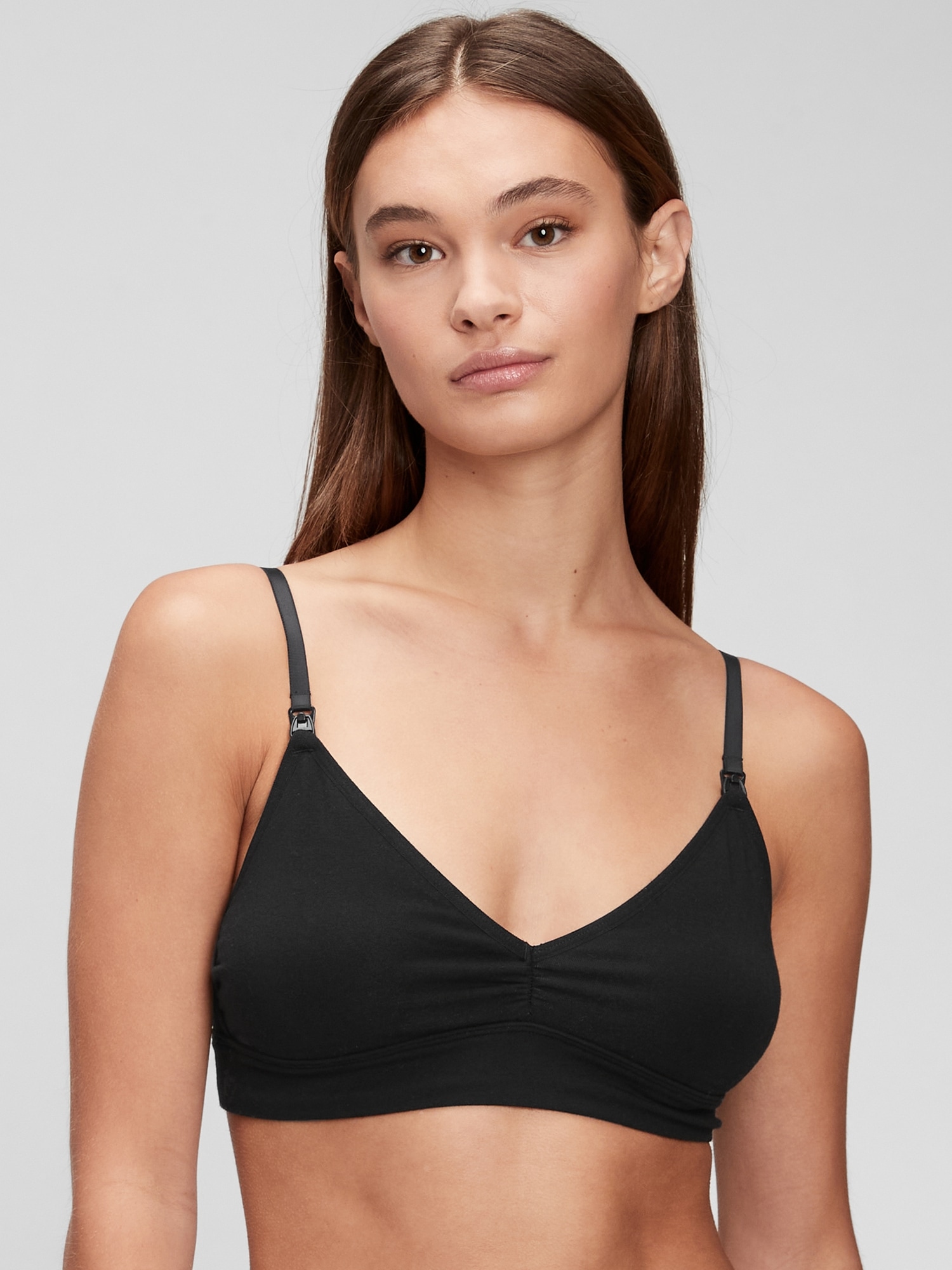 Maternity Stretch Cotton Nursing Bralette