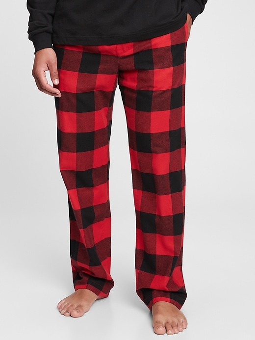 Gap red hot sale plaid pants