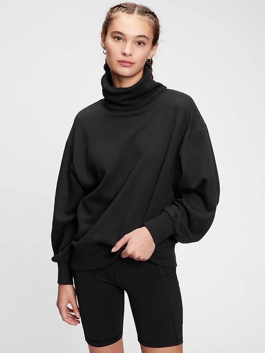 Image number 3 showing, Vintage Soft Turtleneck Sweatshirt