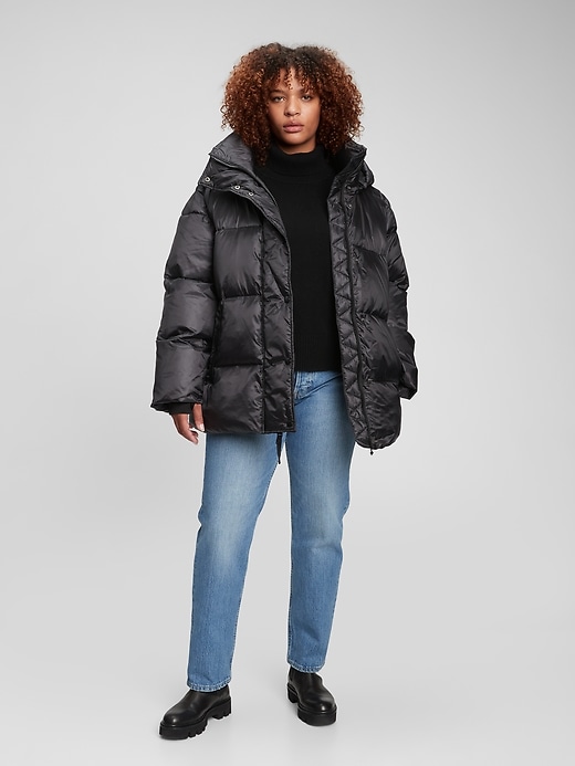 gap recycled quilted jacket