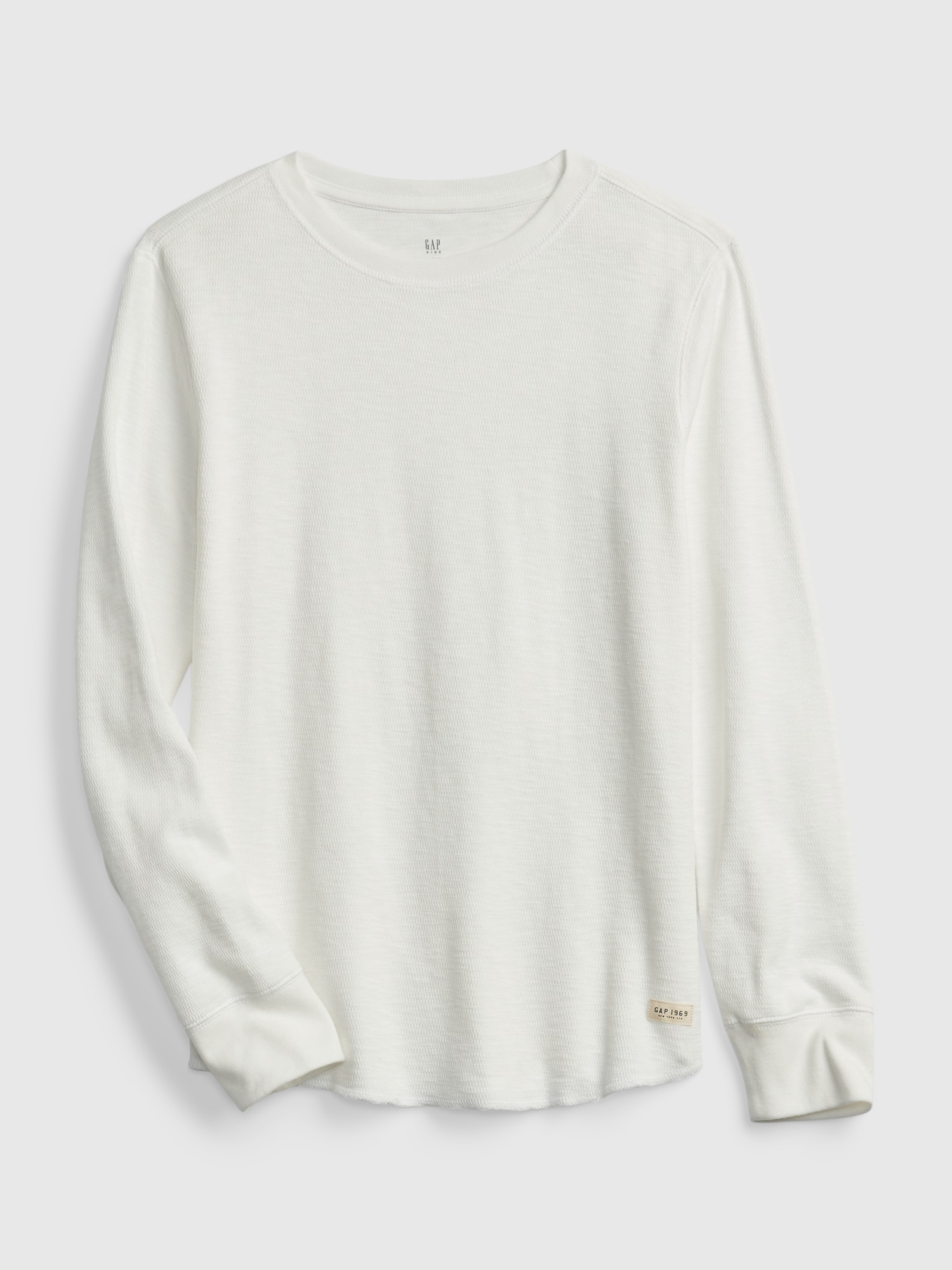 gap white long sleeve t shirt