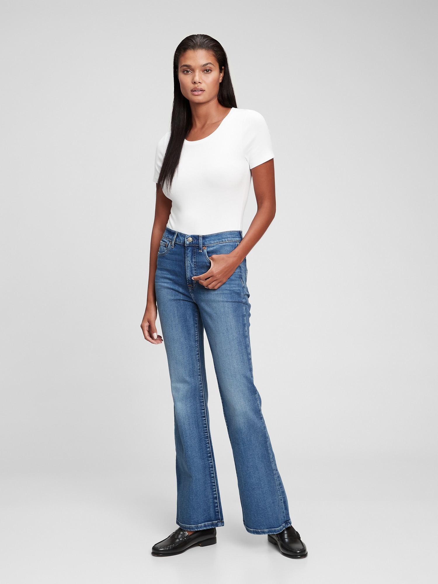 Gap fashion bell bottom jeans