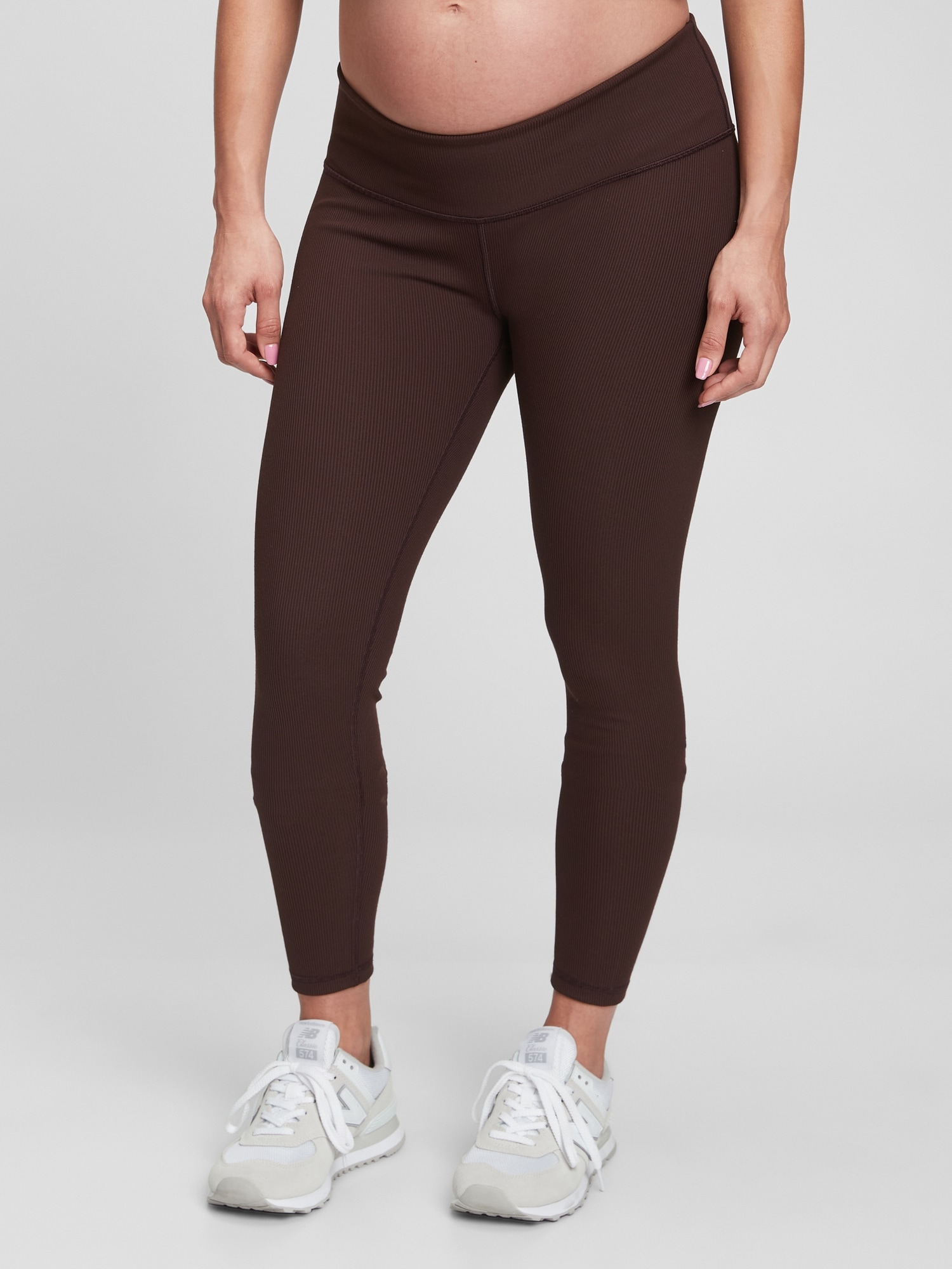 Align Stretch-jersey Leggings In Brown