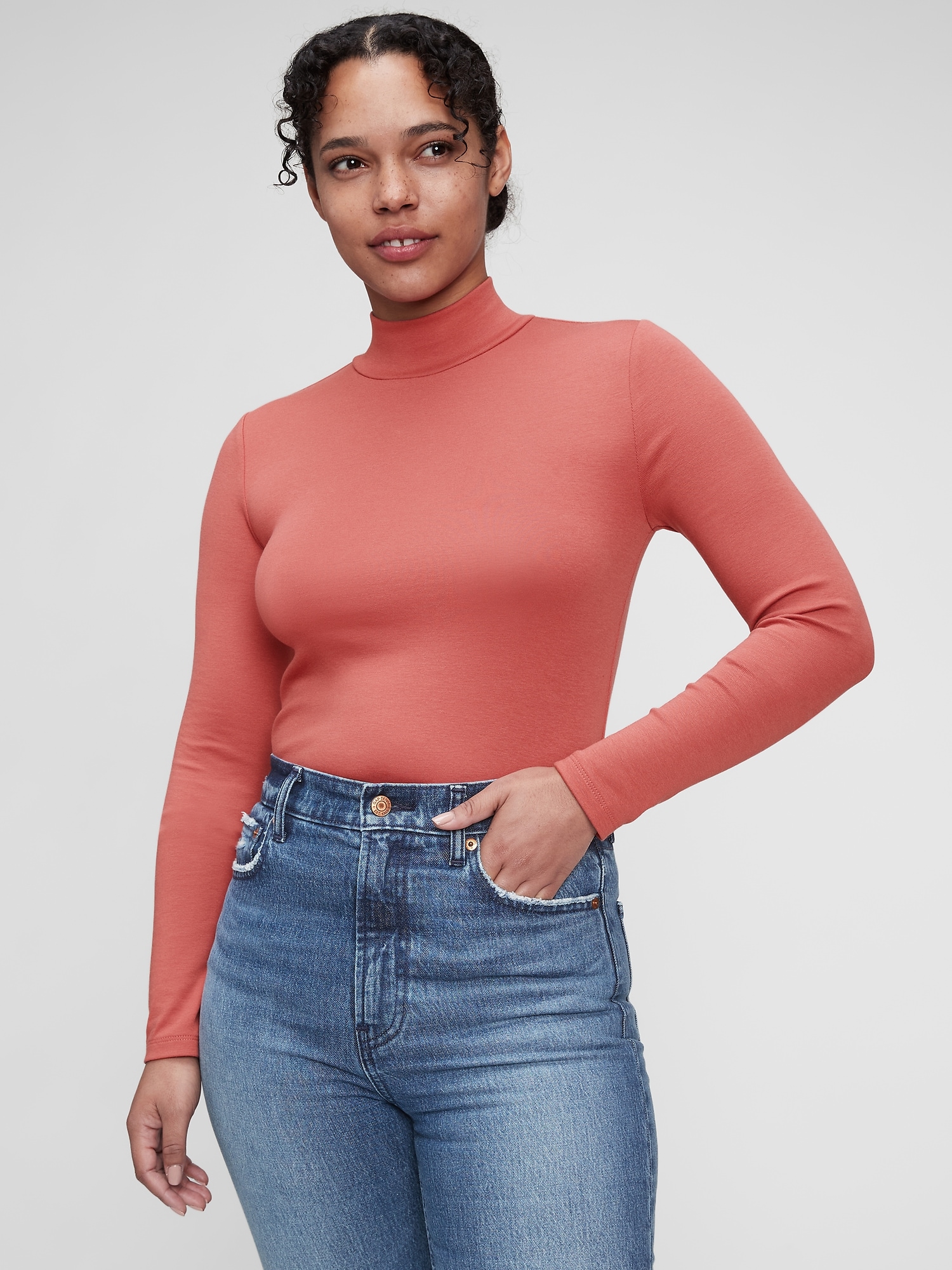 Modern Turtleneck T-Shirt