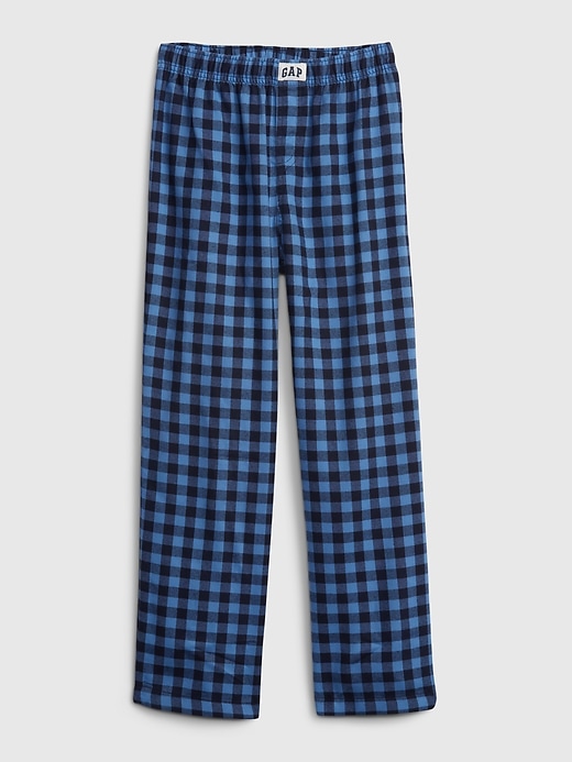 View large product image 1 of 1. Kids Recycled Polyester Flannel PJ Pants