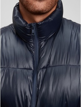 100% Recycled Nylon Quilted Puffer Jacket | Gap