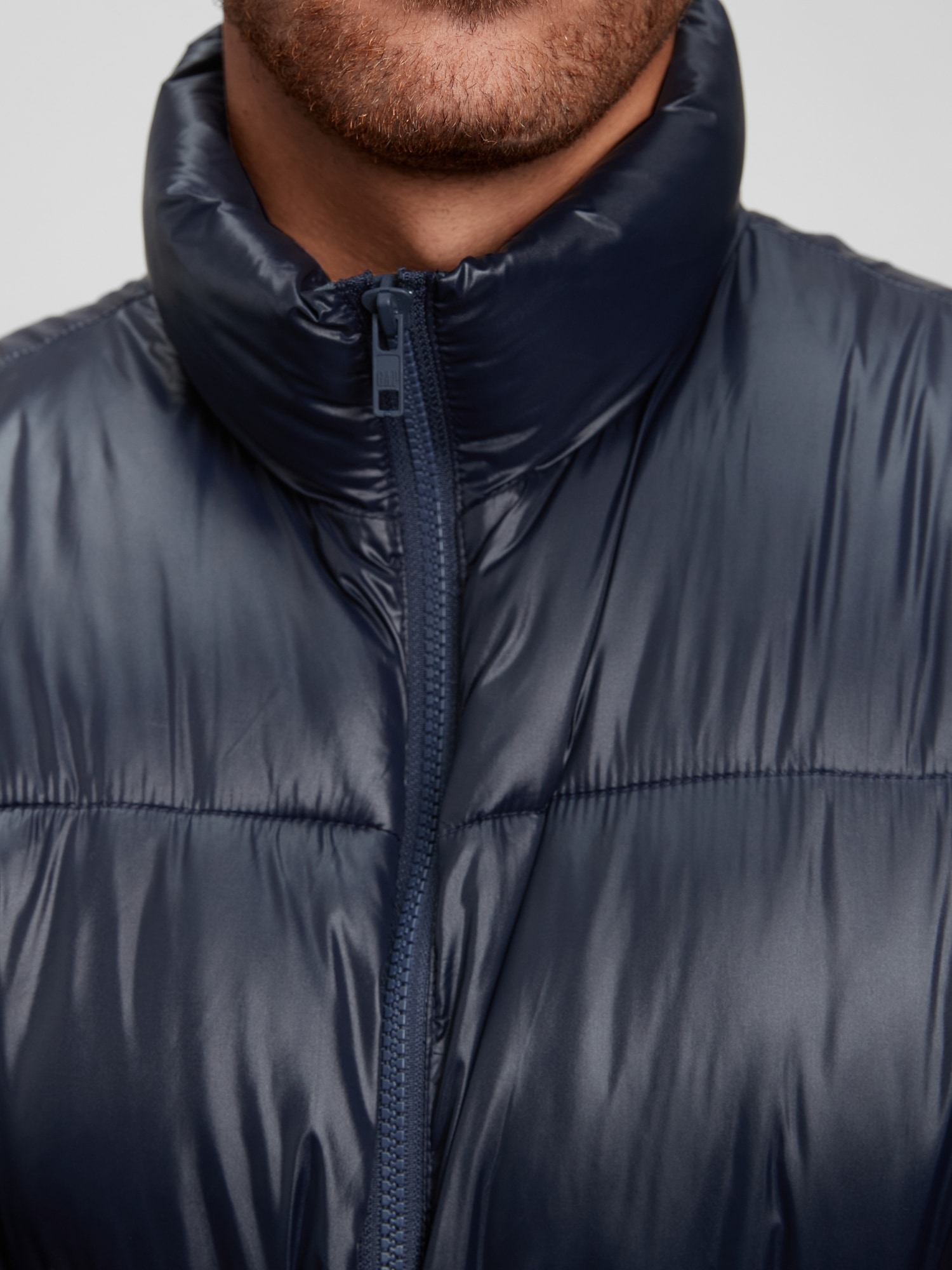 100% Recycled Nylon Quilted Puffer Jacket