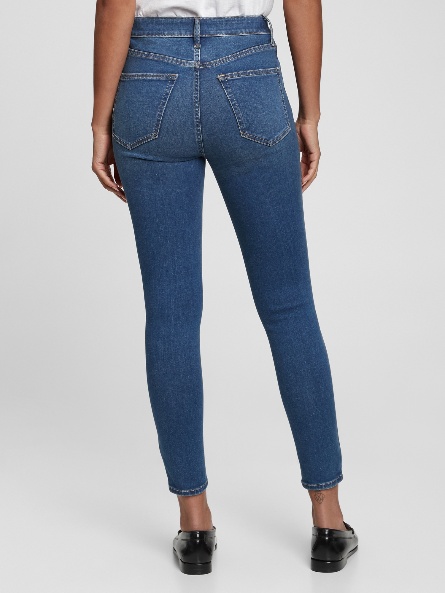 High Rise Ace Jeans with Washwell | Gap