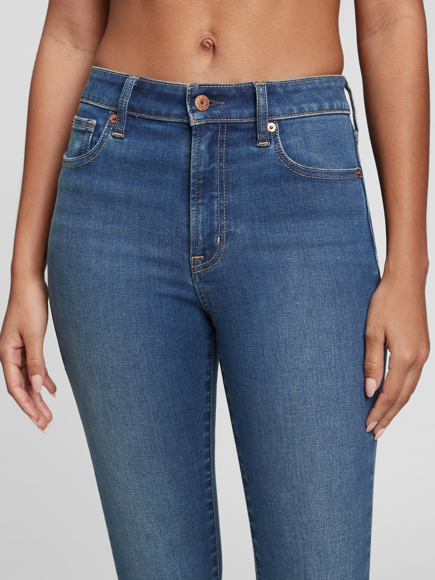High Rise Ace Jeans with Washwell | Gap