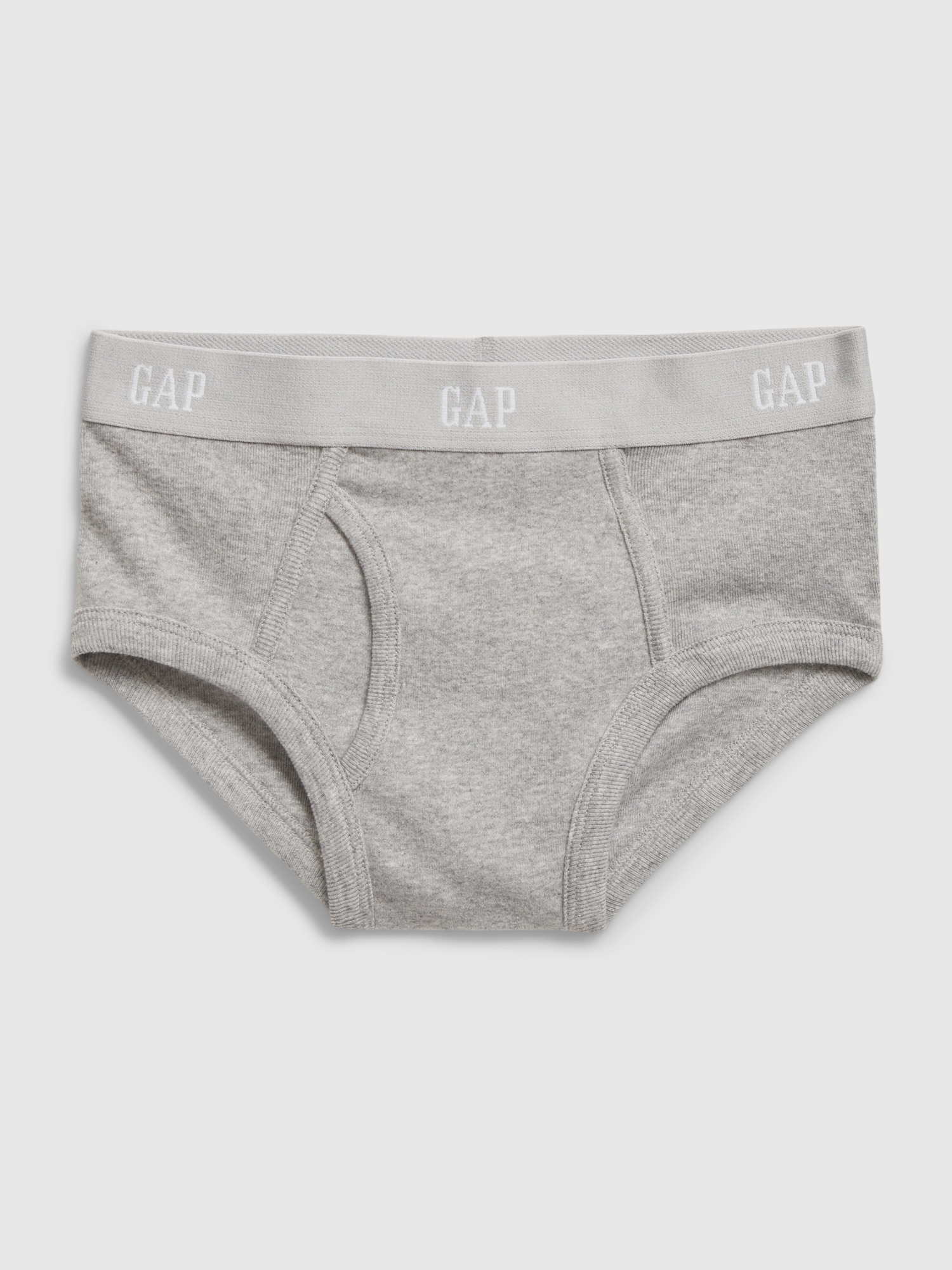 Gap Kids Organic Cotton Bikini Briefs (5-Pack) white - 596797003