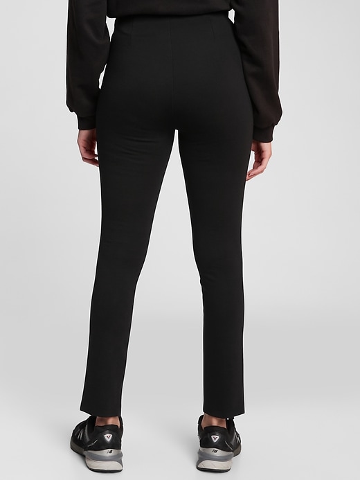 High Rise Slit-Front Leggings | Gap