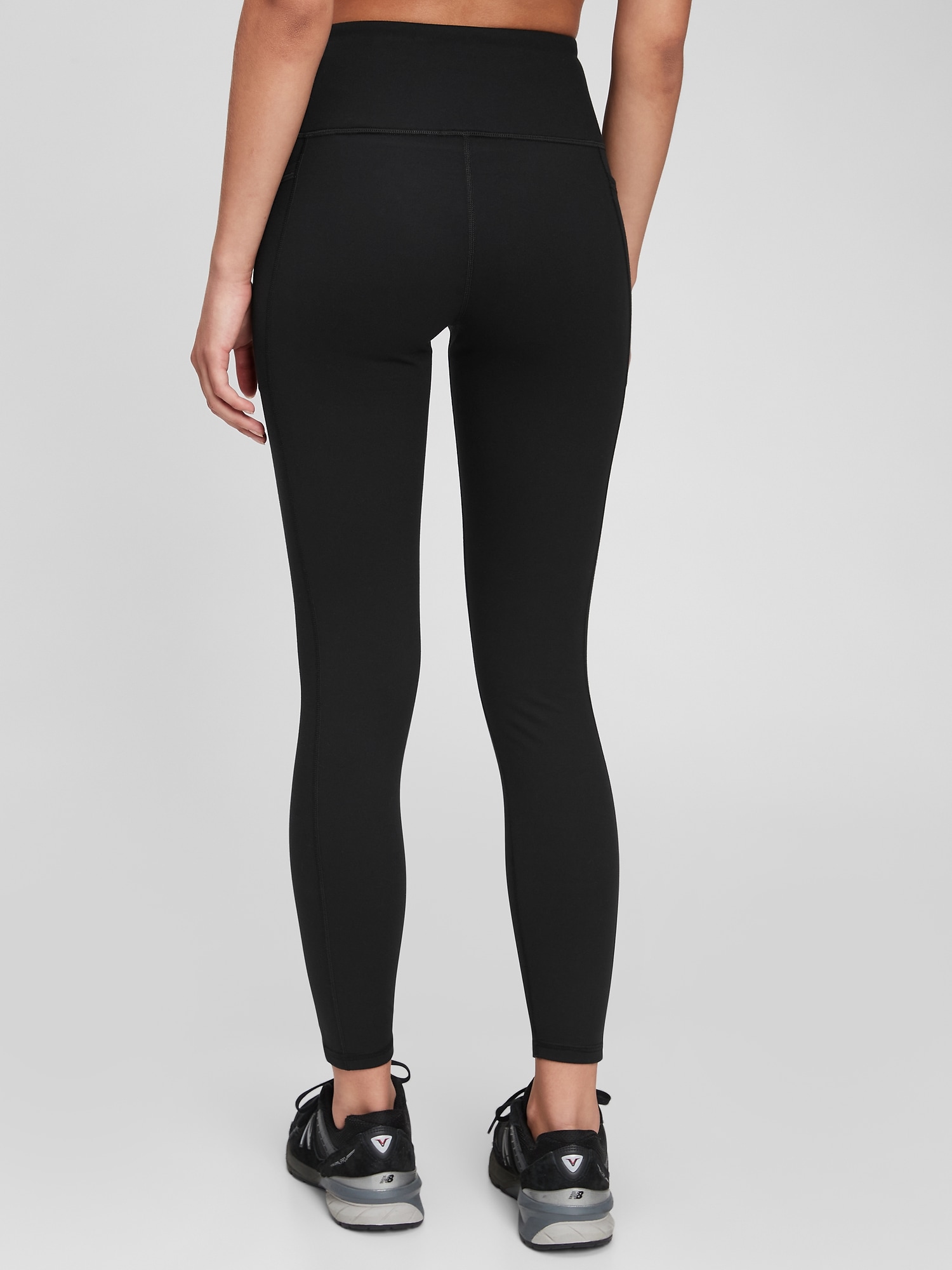 High Rise Recycled Brushed Power Leggings | Gap