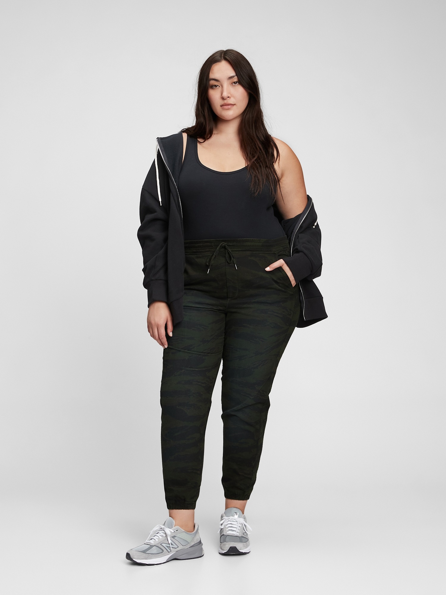 gap ribbed pull on joggers