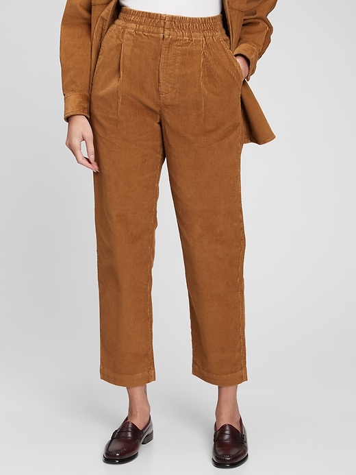 Image number 9 showing, High Rise Corduroy Joggers