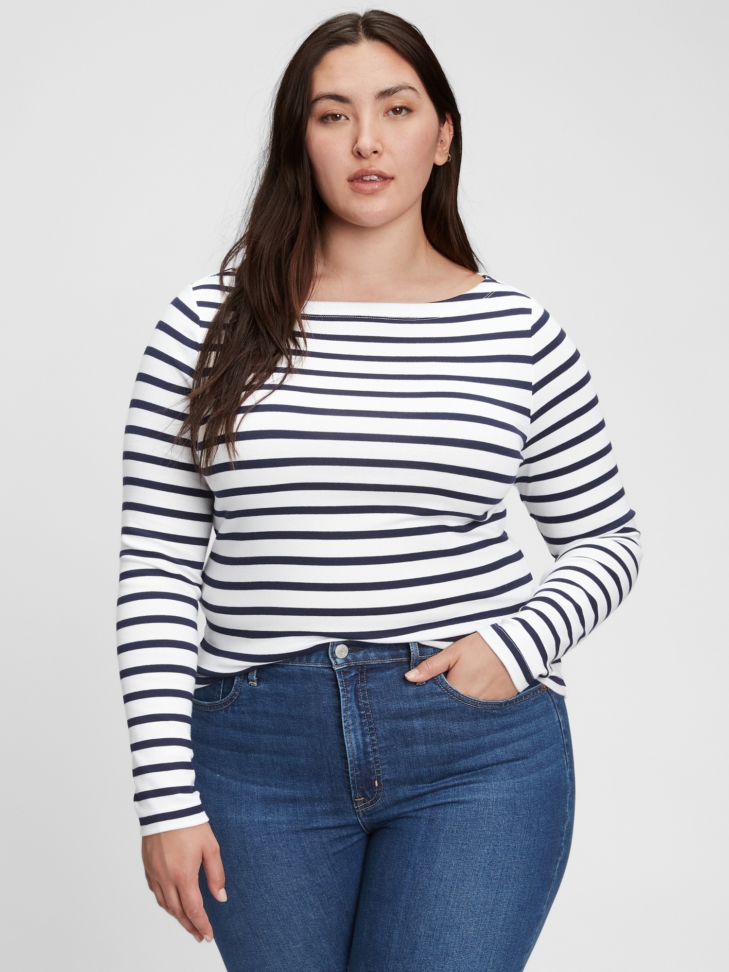 gap striped long sleeve tee