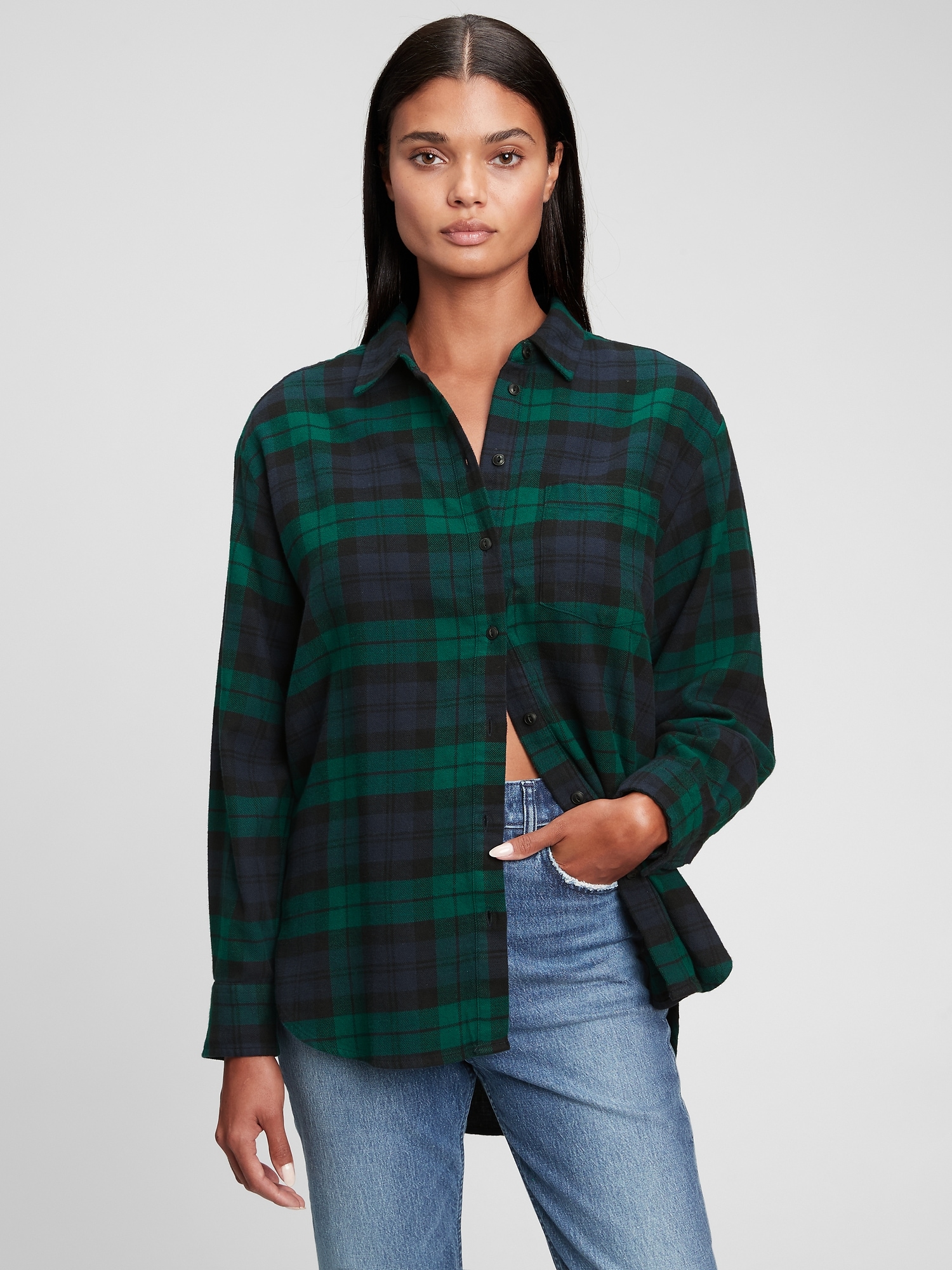 gap plaid shirt