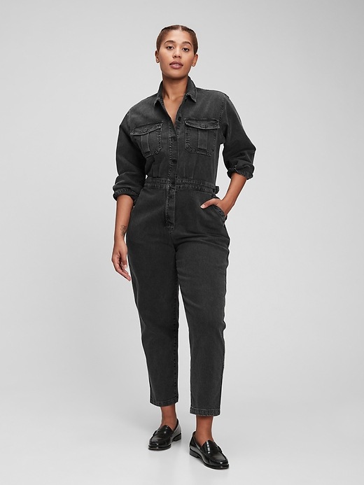 Gap jean sale jumpsuit