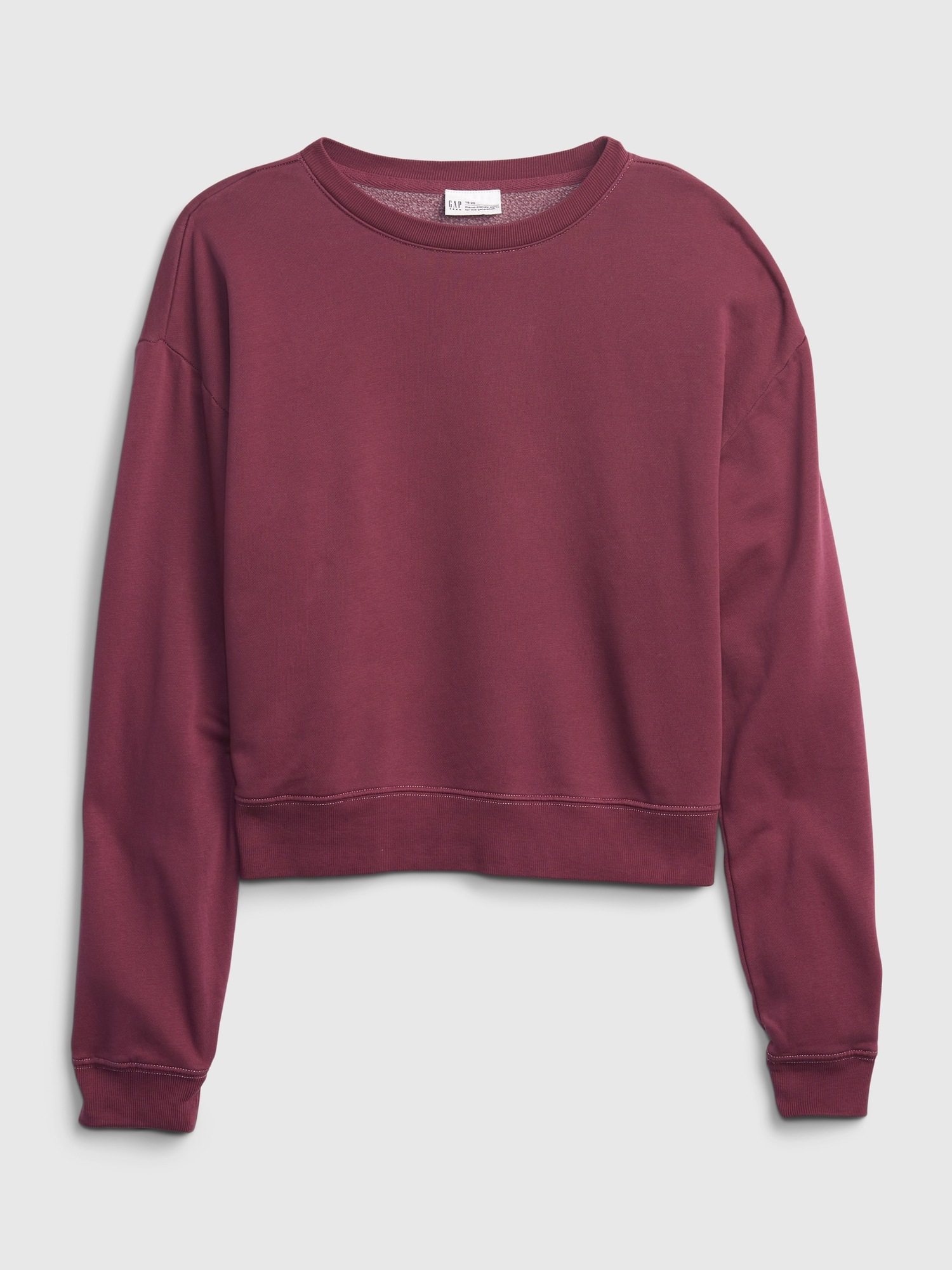 Teen Oversized Crewneck Sweatshirt | Gap