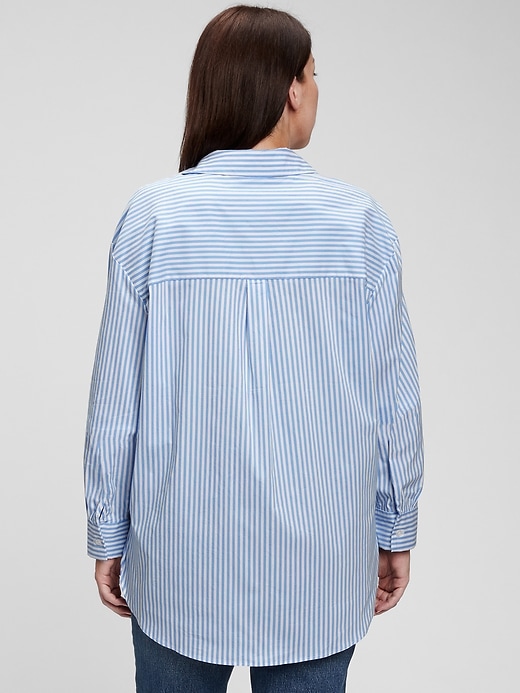 Image number 2 showing, Maternity Button-Front Shirt