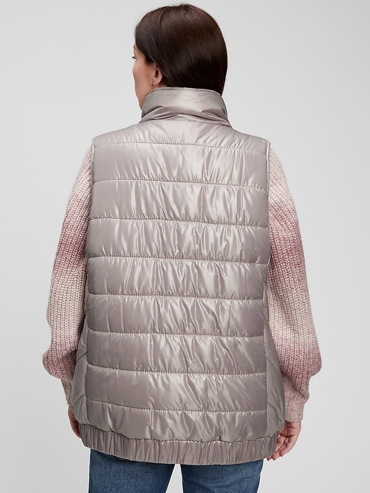 Image number 2 showing, Maternity Recycled Puffer Vest