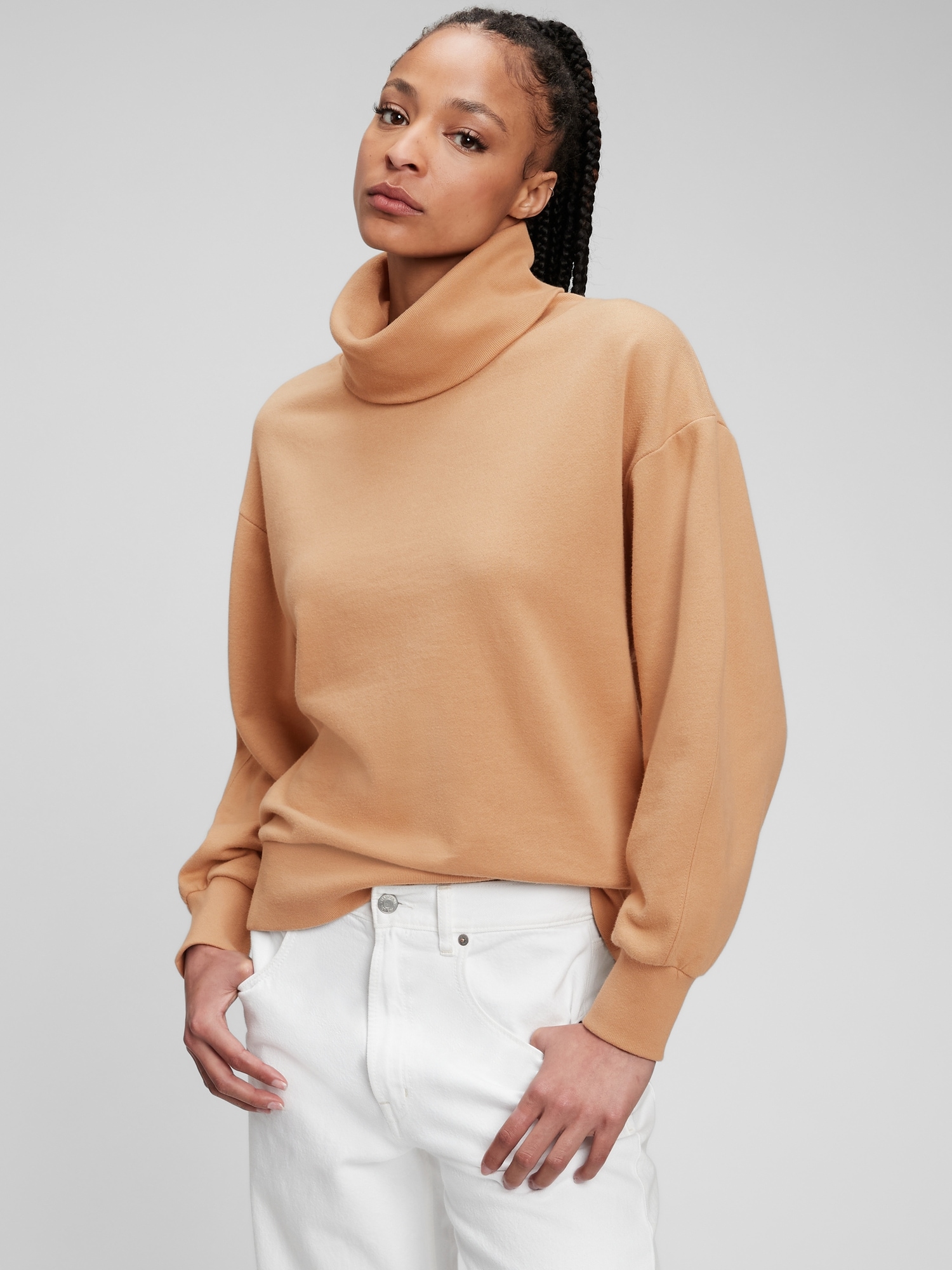 gap turtleneck sweatshirts