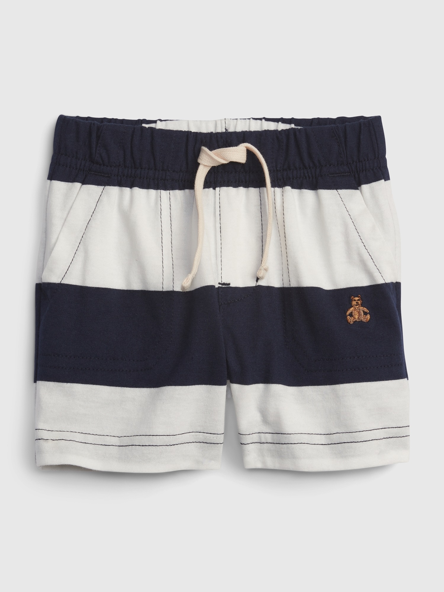 Gap Baby Organic Cotton Mix and Match Pull-On Shorts blue. 1