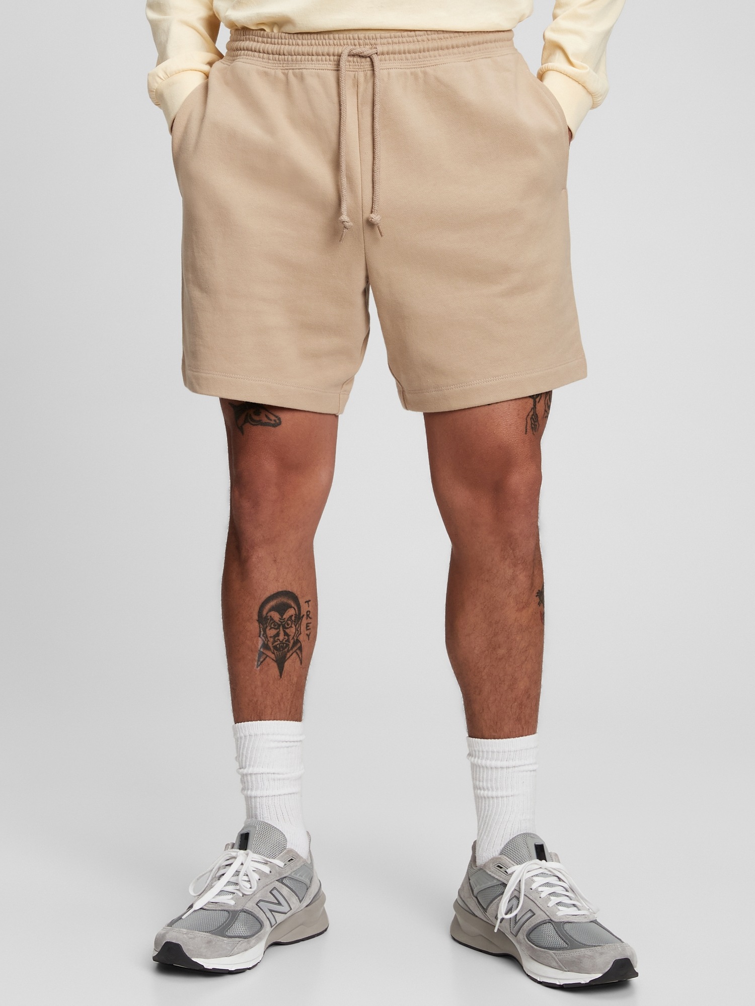 gap terry cloth shorts