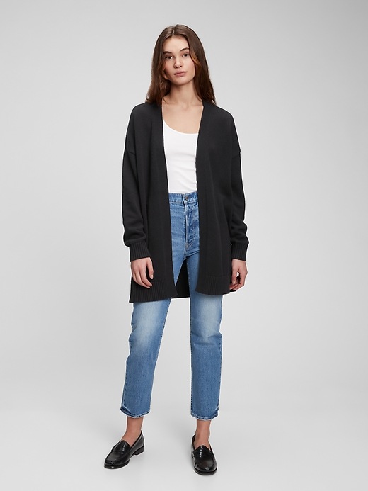 Oversized Open Front Womens Long Cardigan Sweaters – sunifty