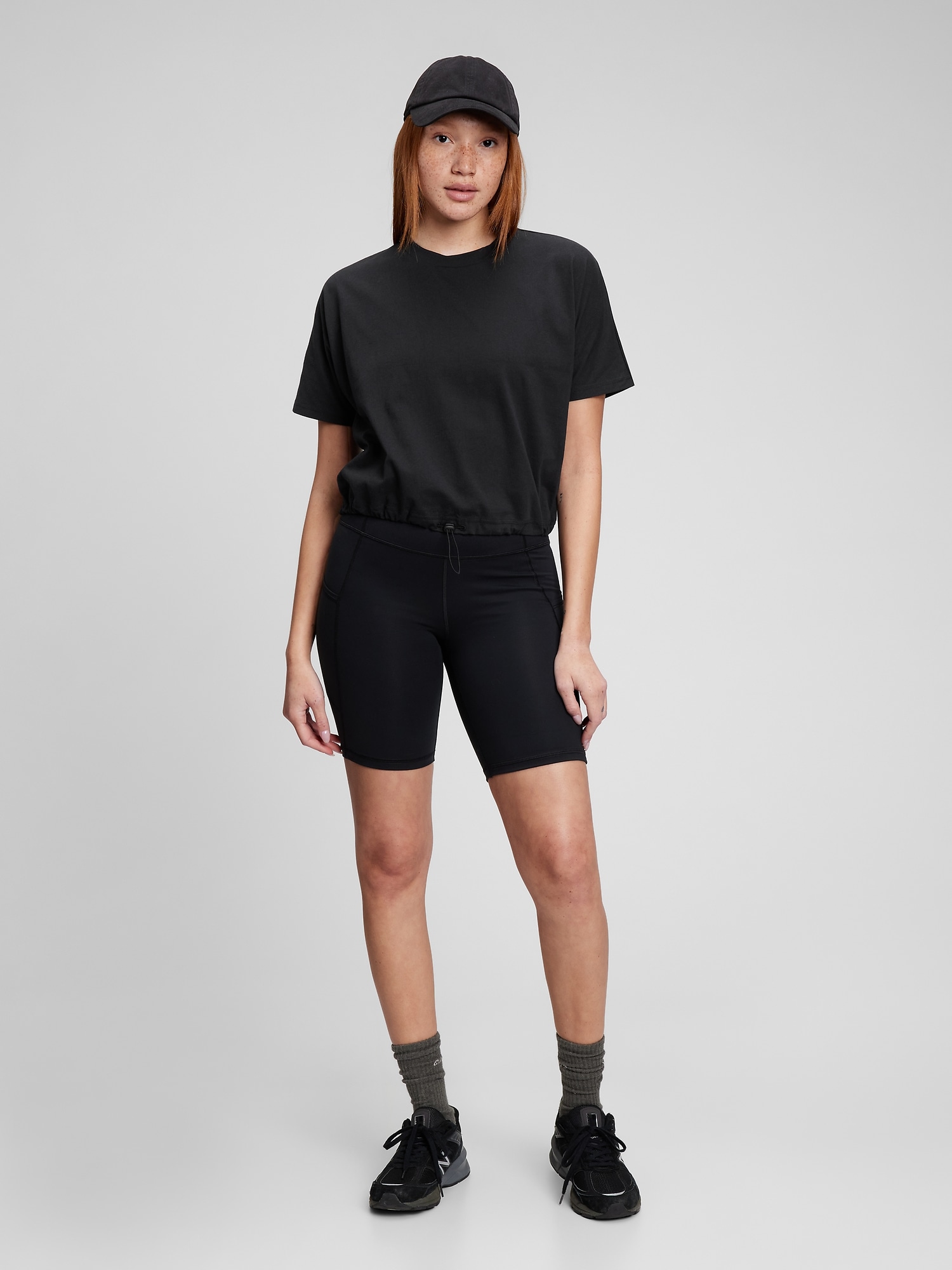 Cropped Bungee T-Shirt