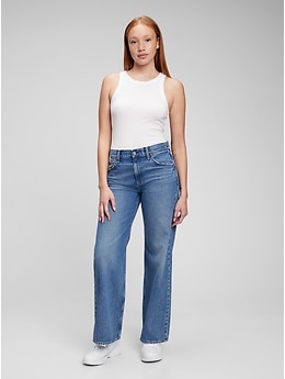 Trendy and Timeless - GAP High Rise Stride Jeans - Ella Pretty Blog