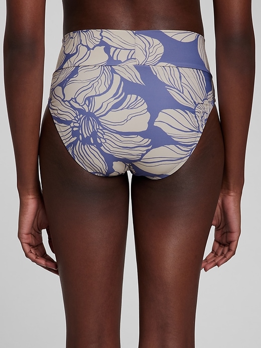 Neotropics Foldover Waistband Hipster Bikini Bottom