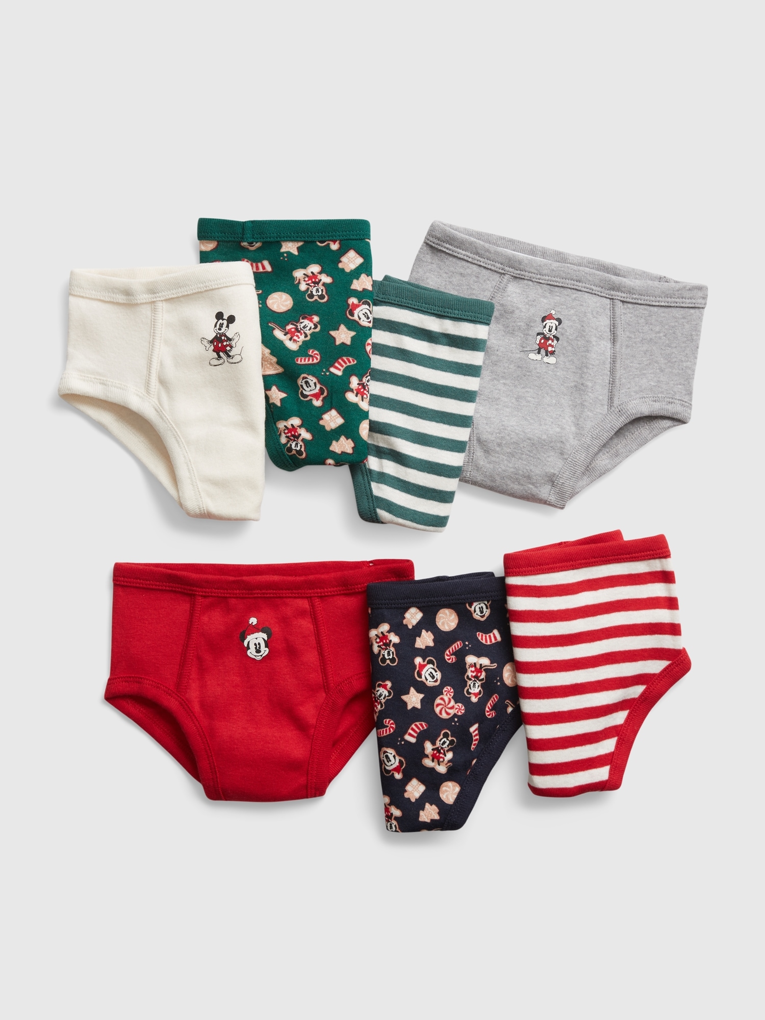 Mickey Mouse Toddler Boys Briefs, 7-Pack 