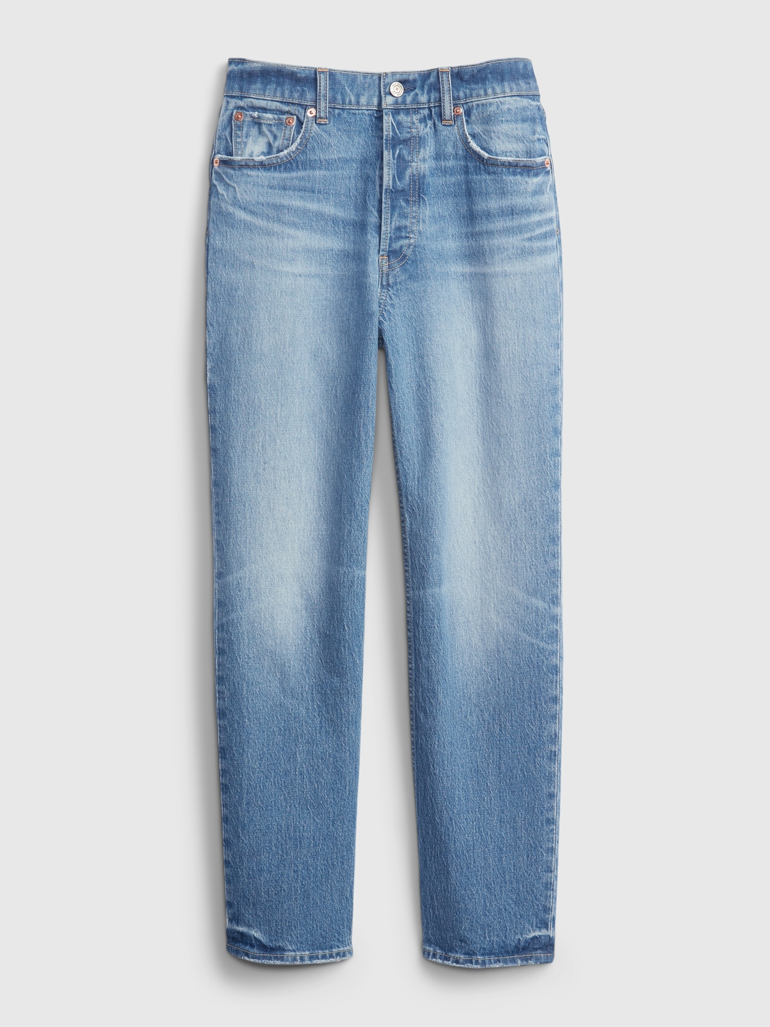 High Rise Cheeky Straight Jeans | Gap