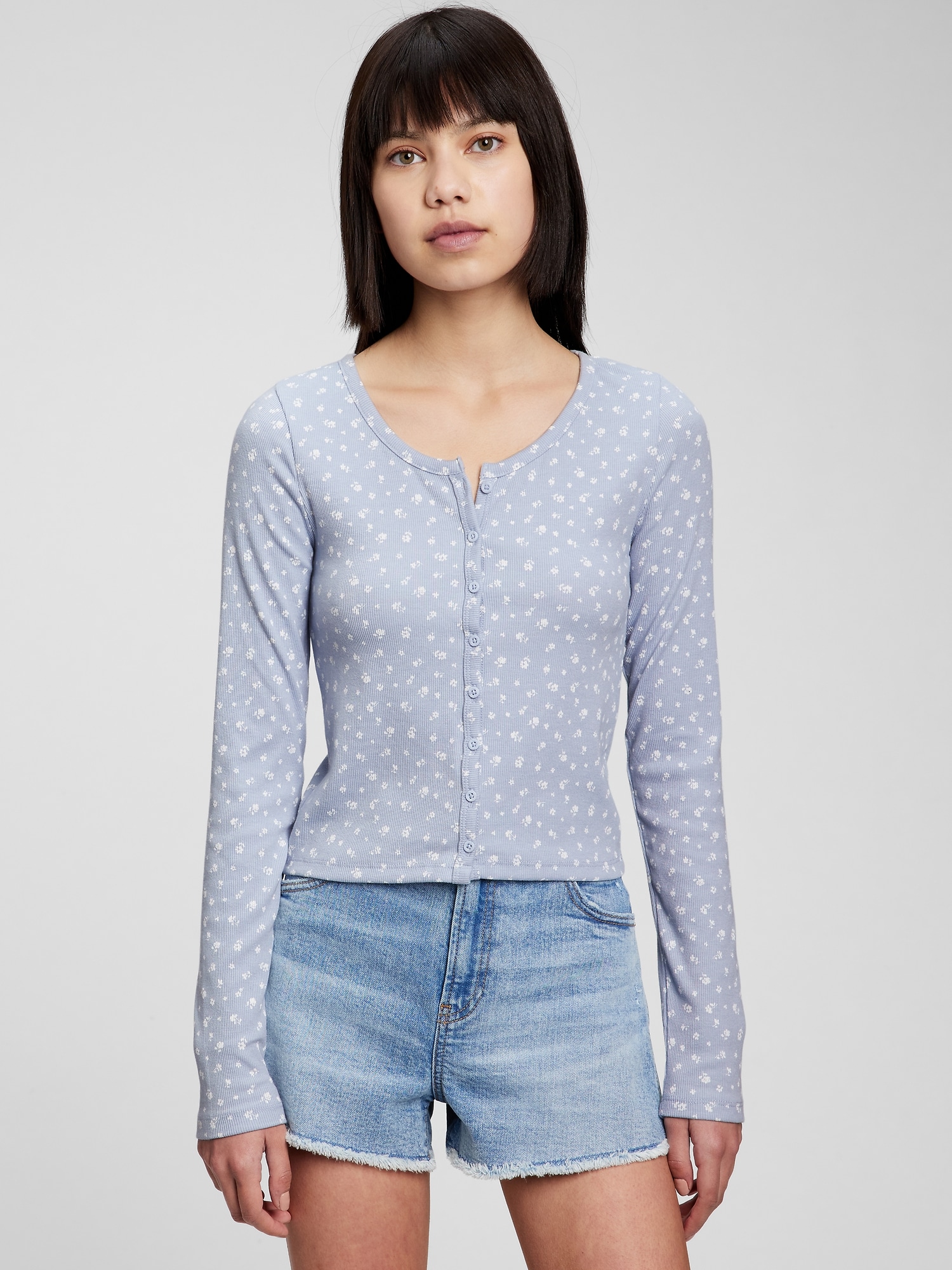 gap ribbed cardigan