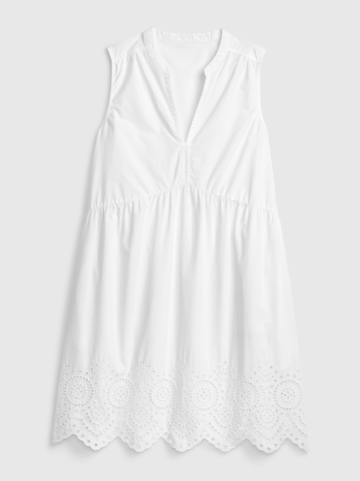 gap eyelet mini dress