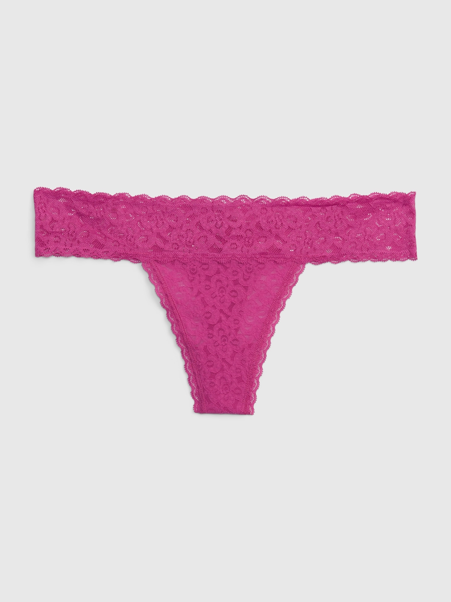 TelDen Women's Knickers Lingerie Floral Lace Thong Underwear G